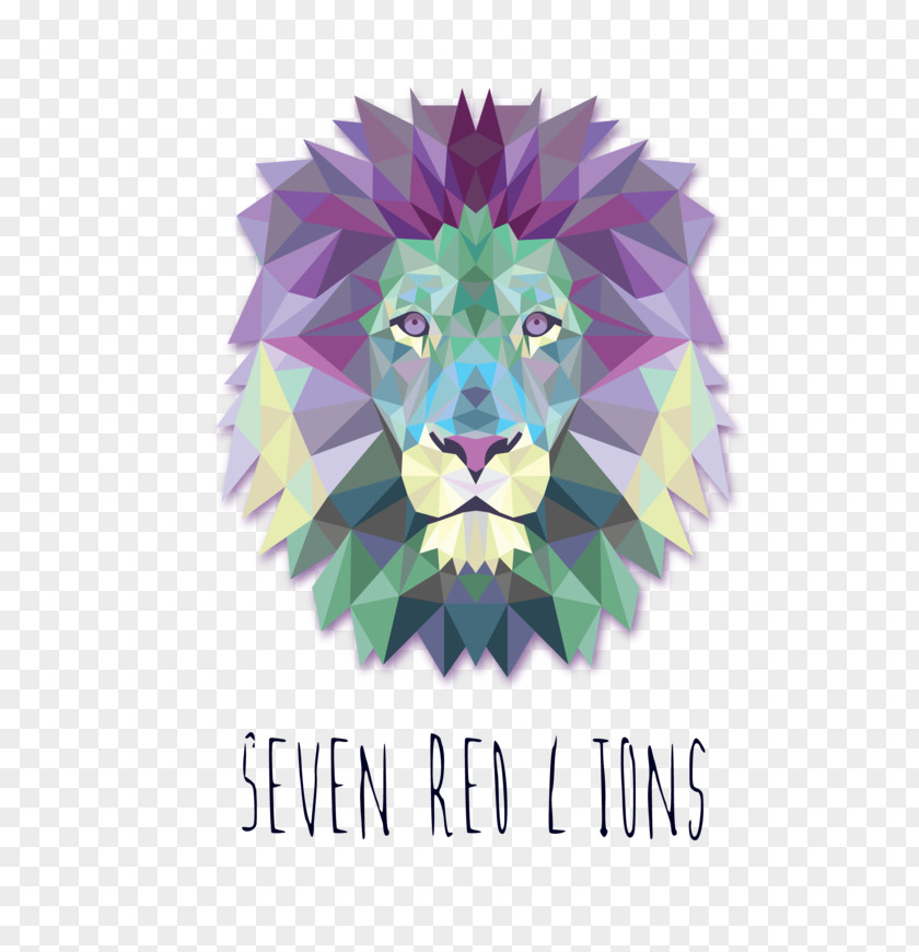 Lion Lionhead Rabbit Sea T-shirt Triangle PNG