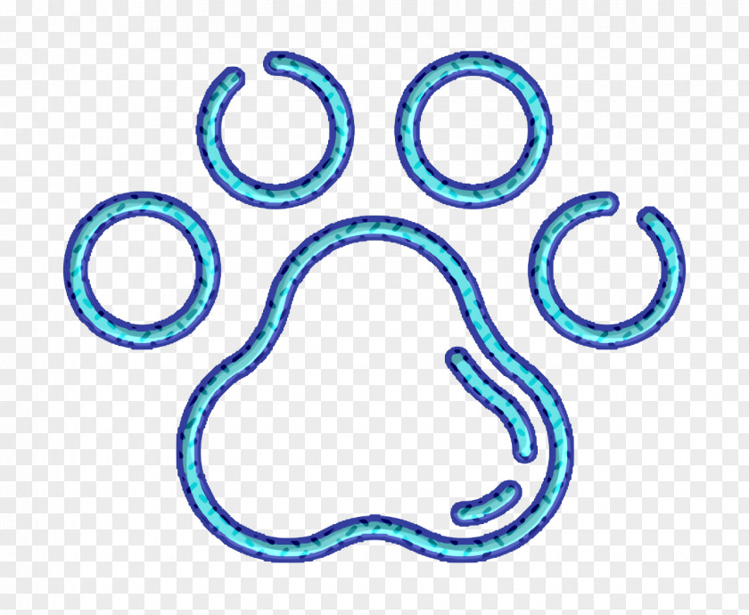 Pawprint Icon Pet Shop Cat PNG