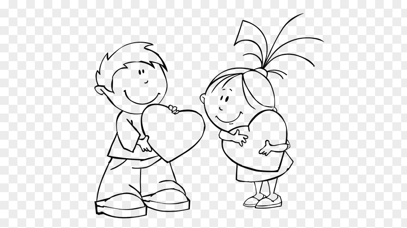 Valentine's Day Coloring Book Love 14 February Child PNG
