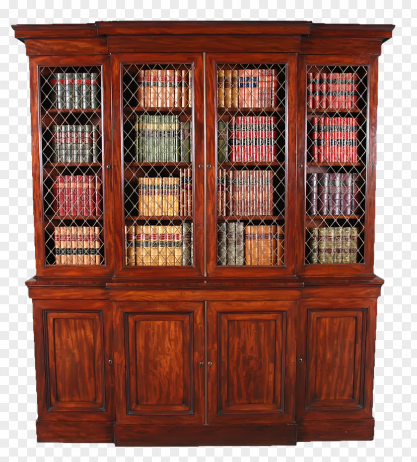 Brass Bookcase Cabinetry Furniture Shelf Cupboard PNG