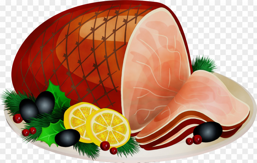 Cuisine Fruit Food Garnish Ham PNG