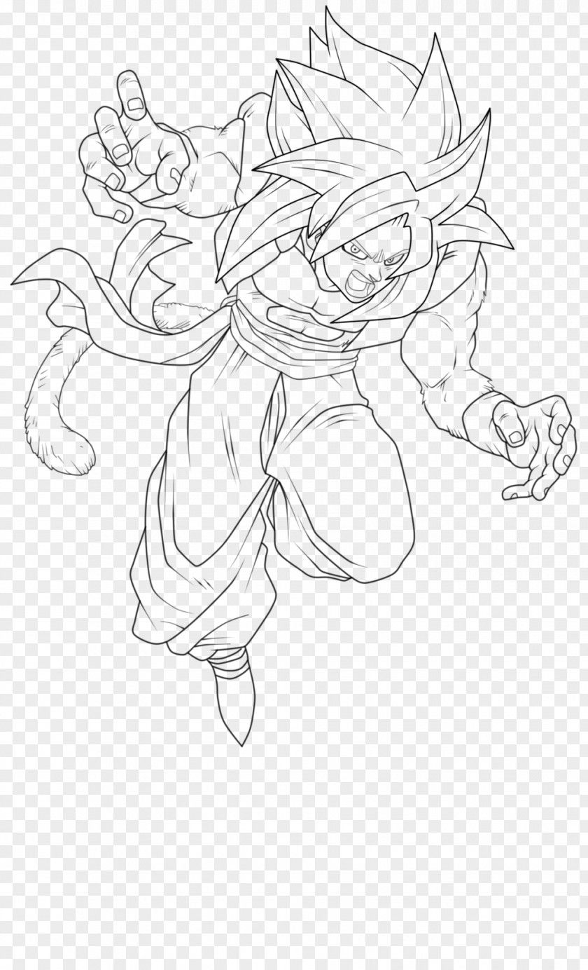 Dragon Ball Vegeta Drawing Goku Goten Line Art PNG