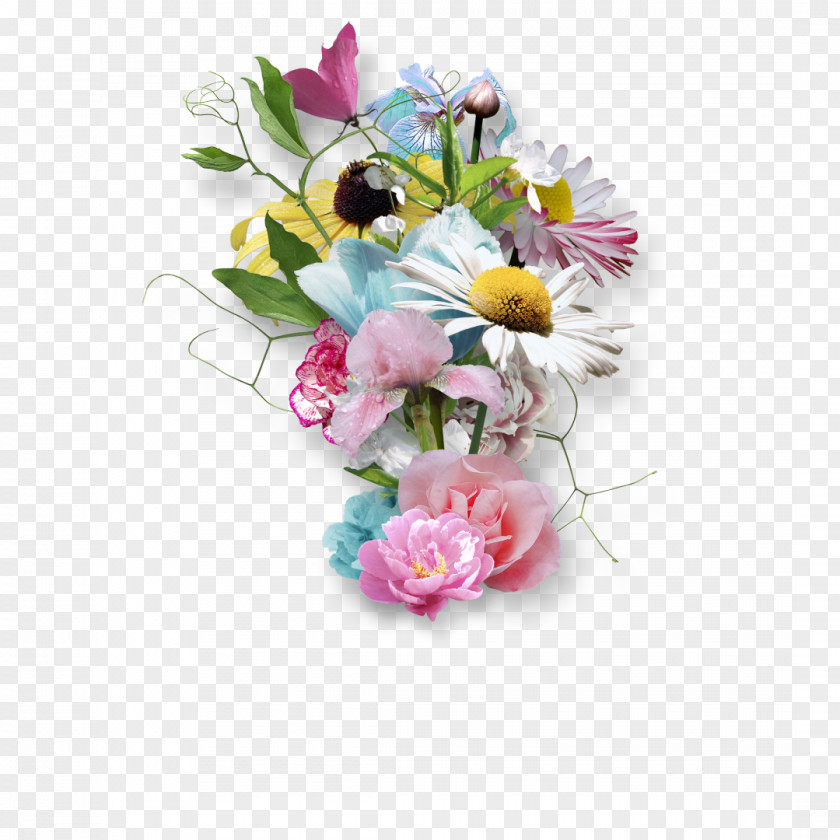 Flower Bouquet Cut Flowers Petal Clip Art PNG