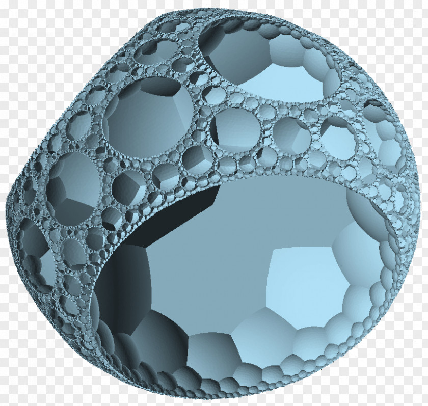 Heptagonal Tiling Honeycomb Hyperbolic Geometry PNG