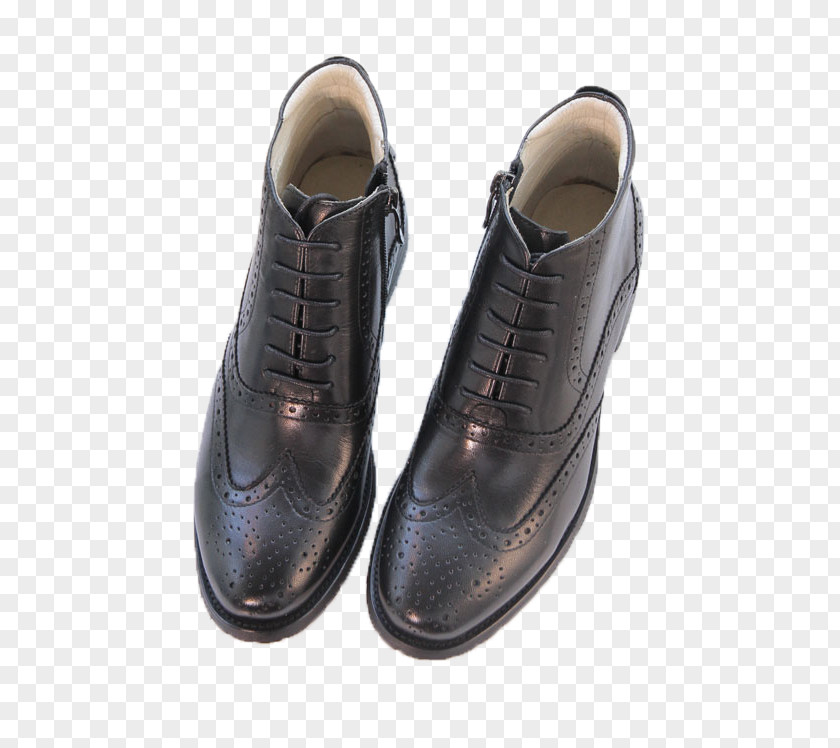 One Pair Of Boots Oxford Shoe Leather Boot PNG