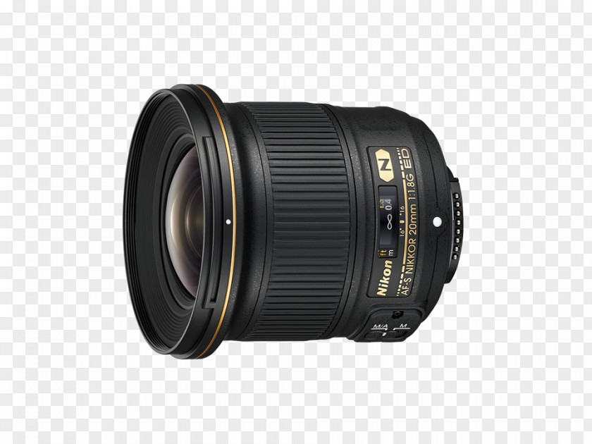 Camera Lens Nikon AF Nikkor 50 Mm F/1.8D AF-S Wide-Angle 20mm F/1.8G ED DX 35mm PNG