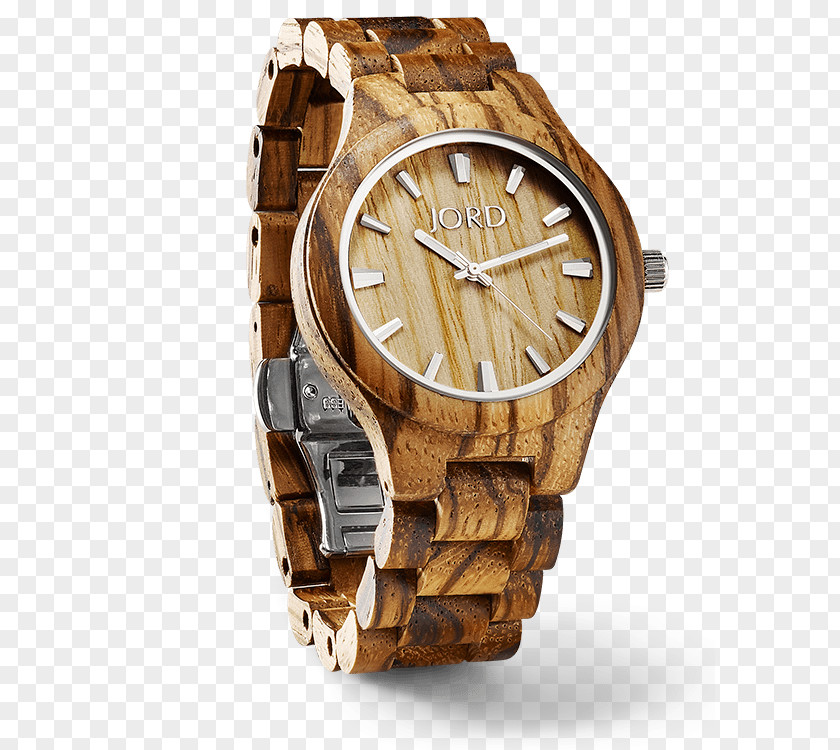Camphor Tree Jord Watch Zebrawood Clothing Accessories PNG