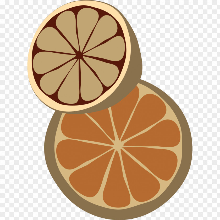 Cartoon Lemon Juice Orange Kumquat PNG
