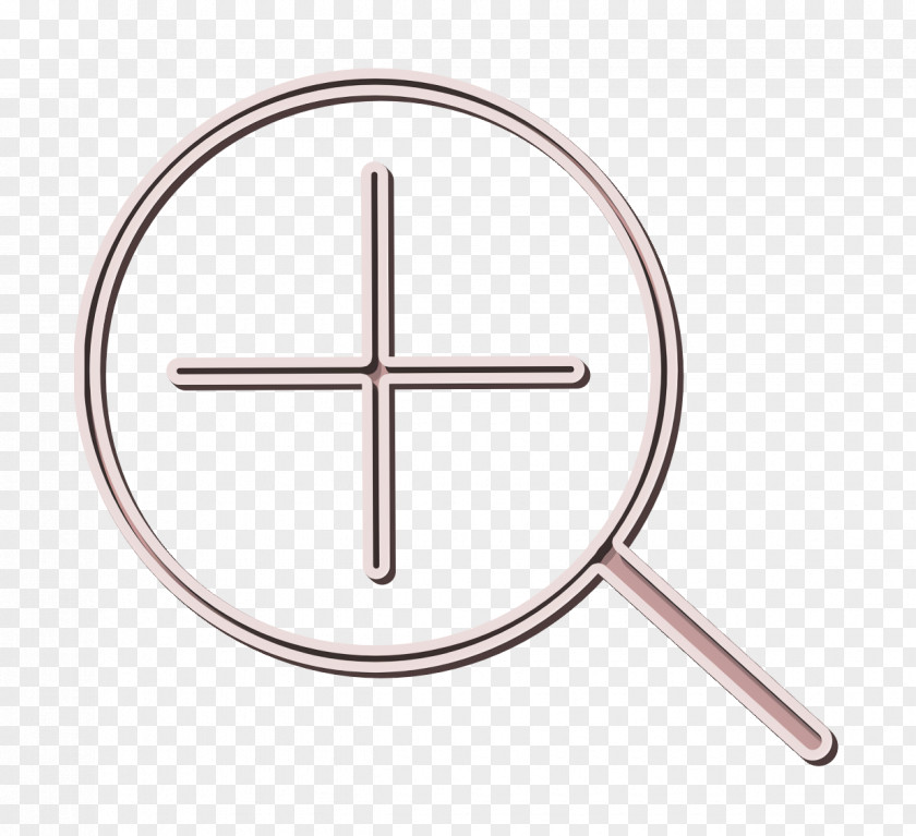 Cross Symbol In Icon Magnifying Glass Searchicons PNG