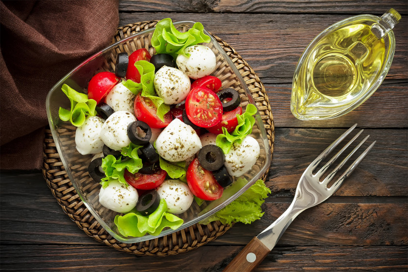 Salad Caprese Greek Pasta Tomato PNG