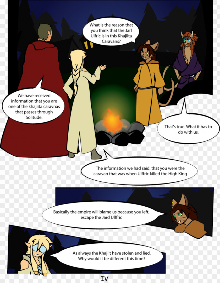 Skyrim Fanart Comics Cartoon Character PNG