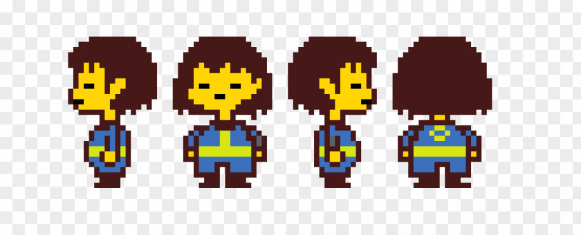 Sprite Game Undertale Pixel Art PNG