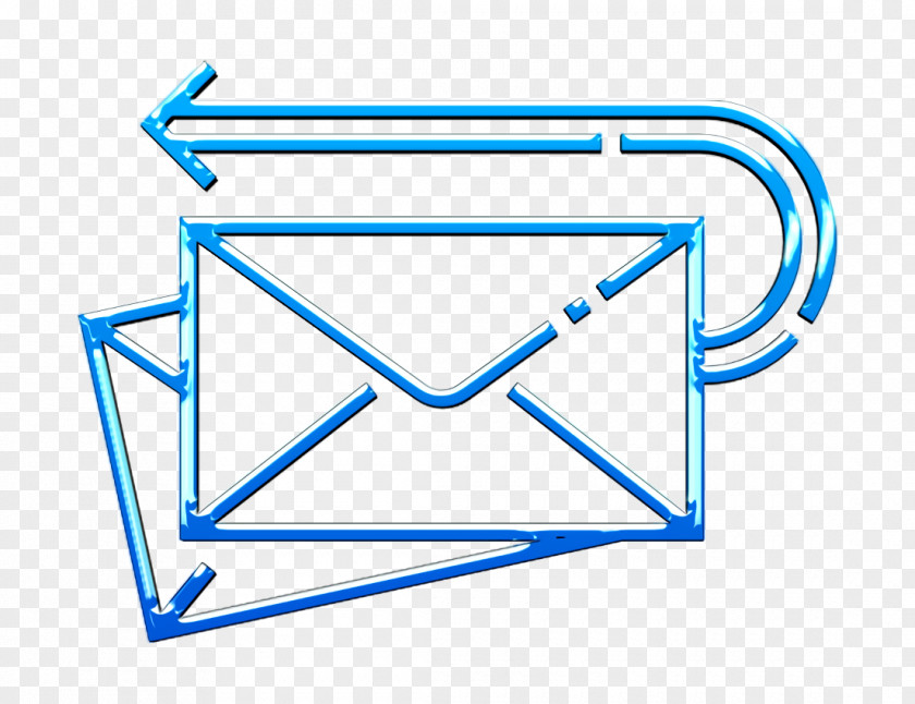 Triangle Parallel Mail Icon PNG