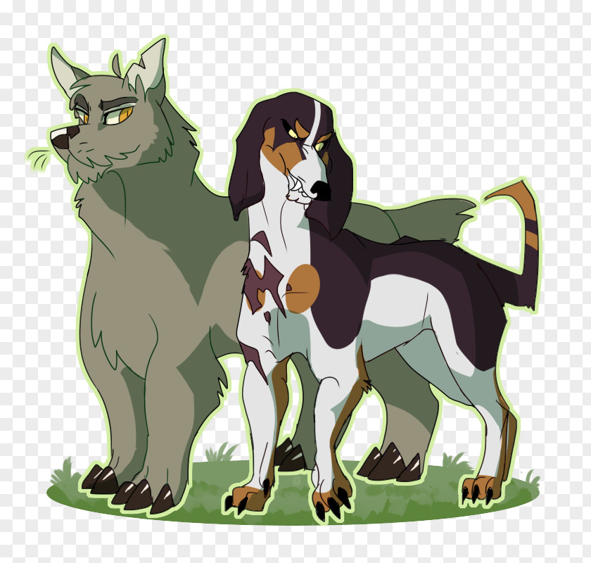 Cat Dog Tail Character PNG