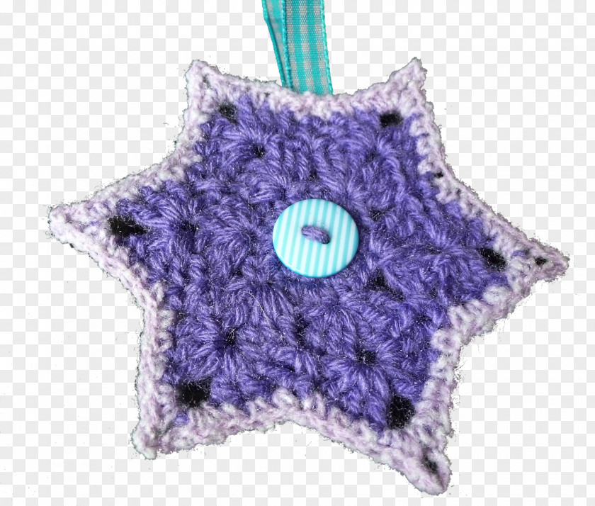 Christmas Crochet Ornament PNG