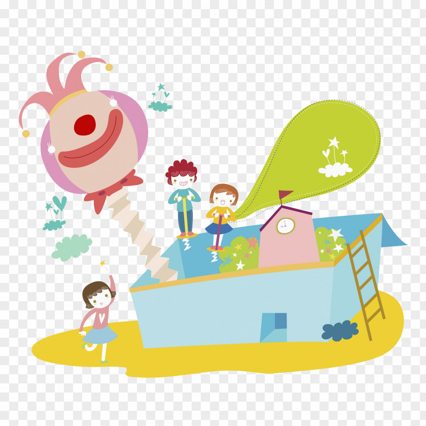 Circus Play Cartoon Clip Art PNG