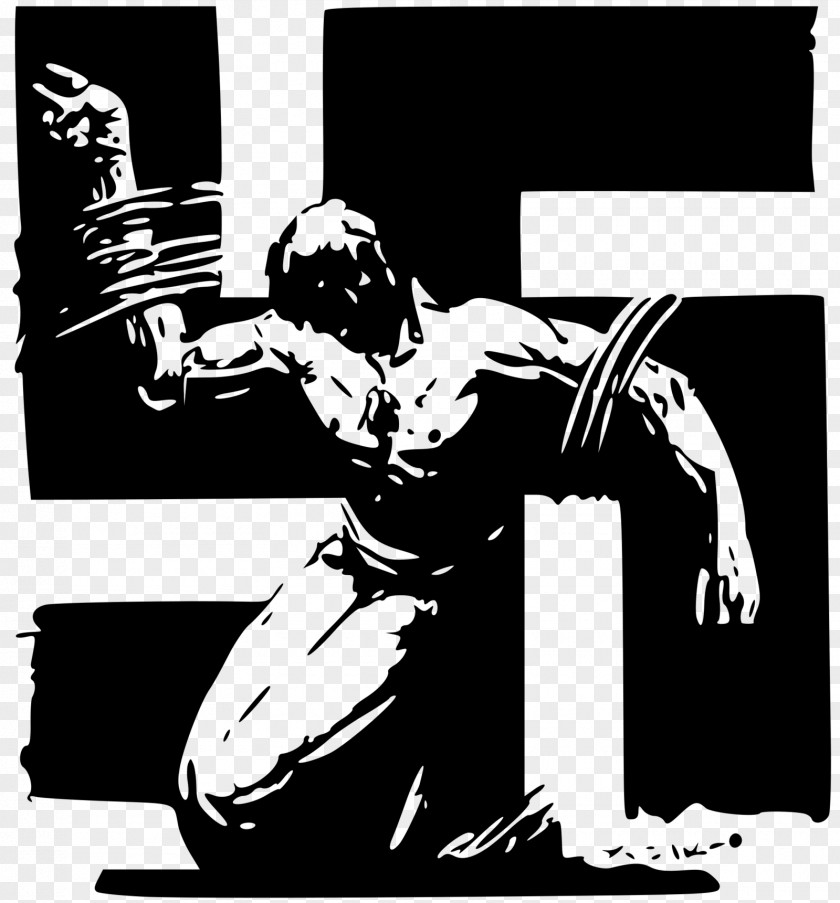 Crucifixion Spain Spanish Civil War Poster Anti-fascism PNG