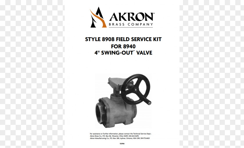 OMB Valve Catalog Product Design Akron Brass Company Brand Technology PNG