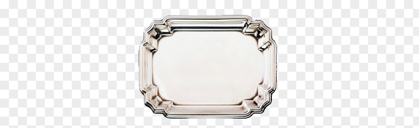Silver Tray Household Platter Plate PNG