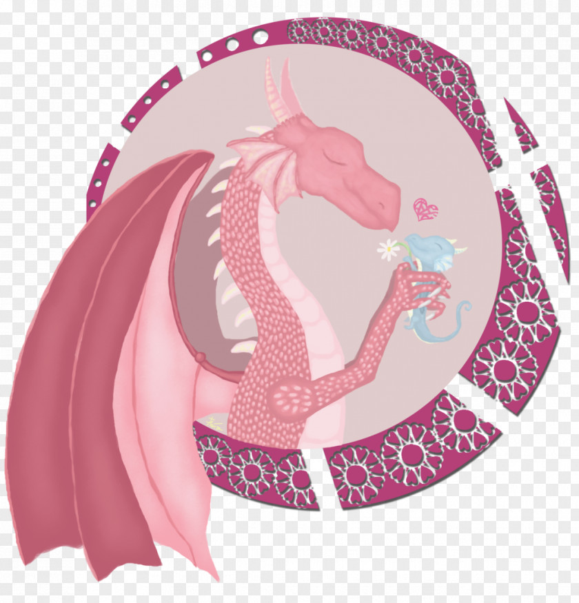 Vector Happy Mother's Day Pink M Legendary Creature PNG