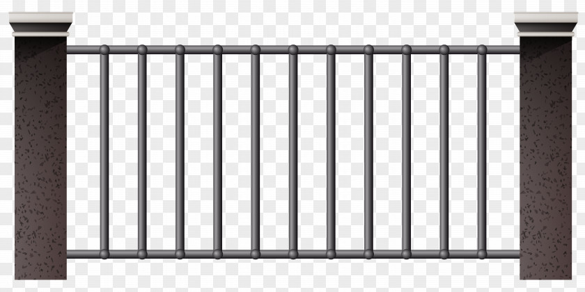 Iron Fence Clipart Fences Computer File PNG