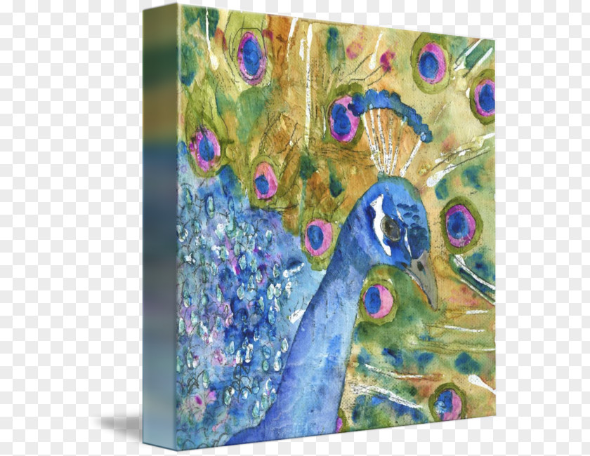 Painting Watercolor Modern Art Canvas Print PNG