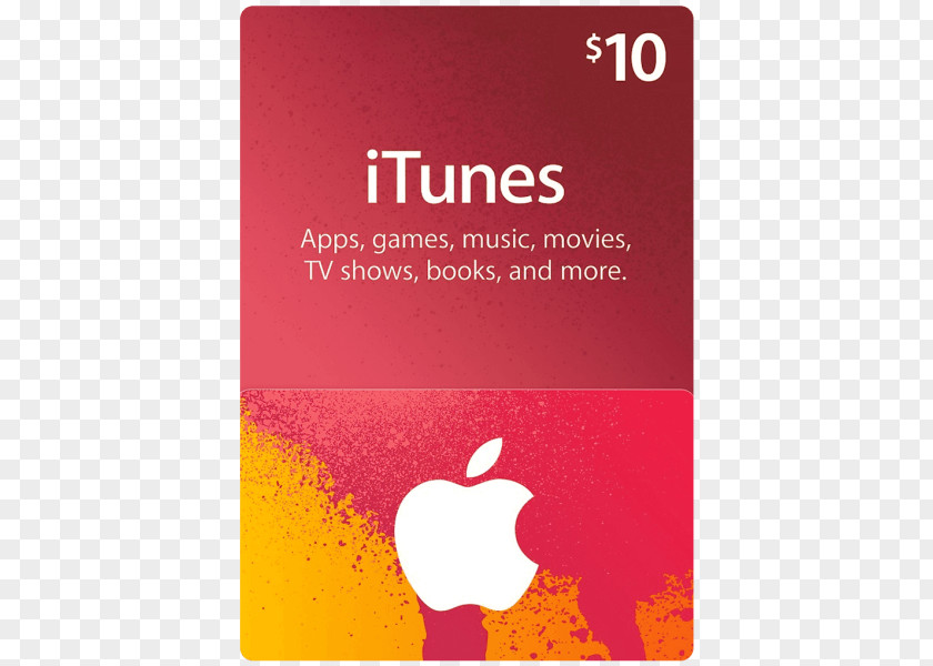 Apple Gift Card ITunes Store PNG