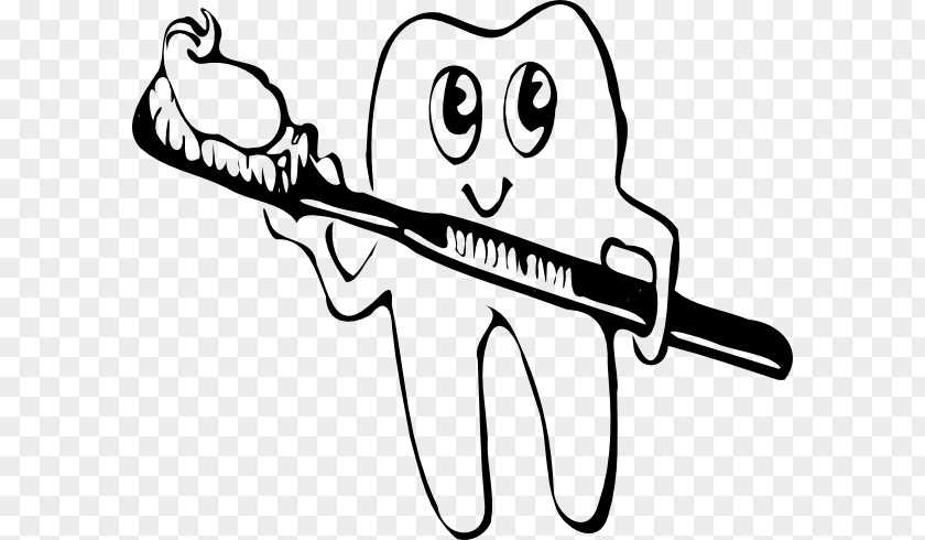 Brush Your Teeth Clipart Human Tooth Brushing Clip Art PNG