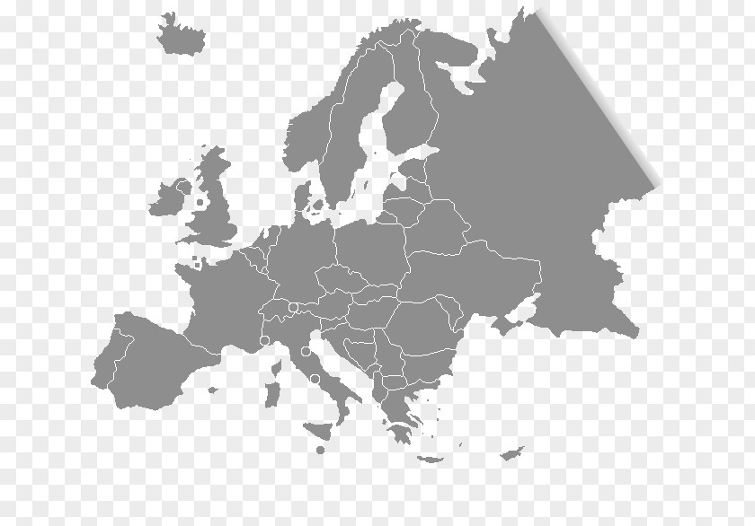 European Pattern Border Europe Vector Map Globe Blank PNG