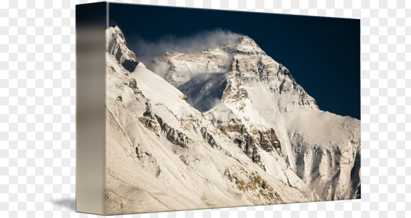 Mount Everest Tibet Gallery Wrap Alps Basecamp Classic PNG