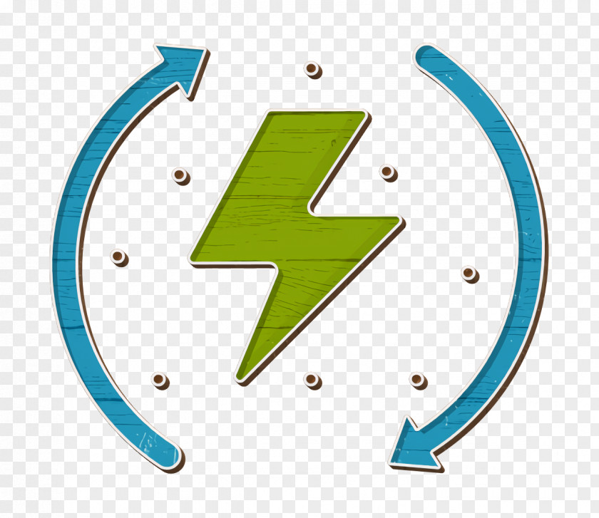 Reneweable Energy Icon Recycle Ecology And Environment PNG