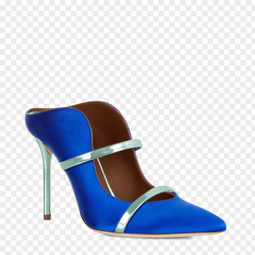 Cobalt Blue Flat Shoes For Women Malone Souliers Pointe Shoe Mule Dress Boot PNG