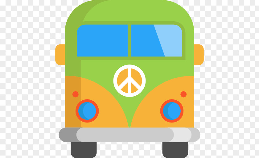 Peace Car Symbol Vector Graphics PNG