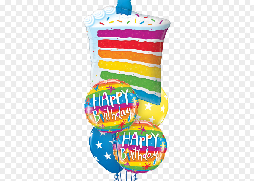 Balloon Birthday Cake Party Flower Bouquet PNG