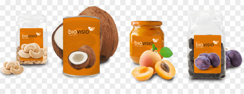 Biovisio GmbH Organic Food Product Dried Fruit PNG