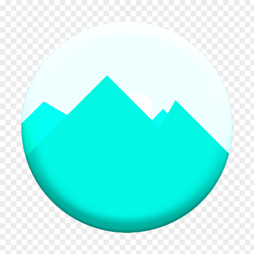 Electric Blue Logo Forest Icon Landscape Mountain PNG