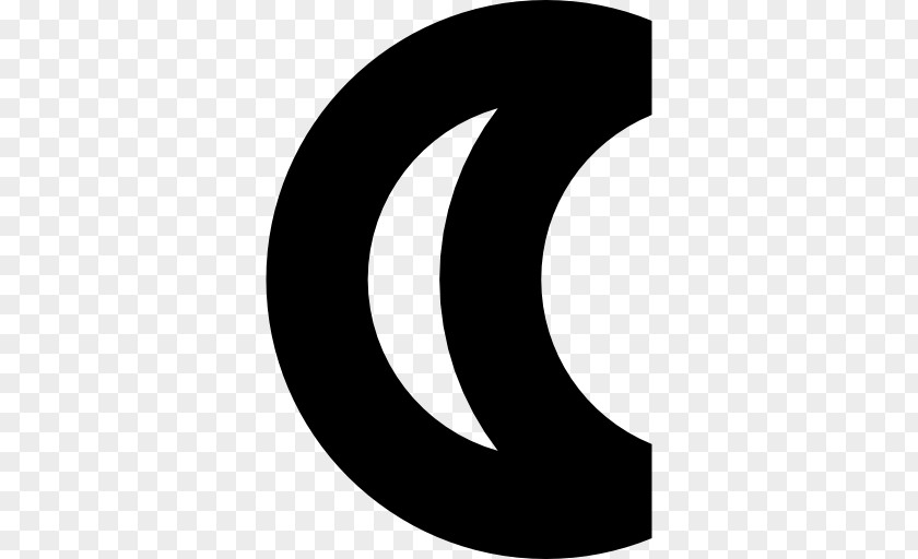 Half Moon Logo Circle Brand Angle PNG