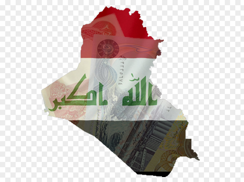 Map Flag Of Iraq PNG