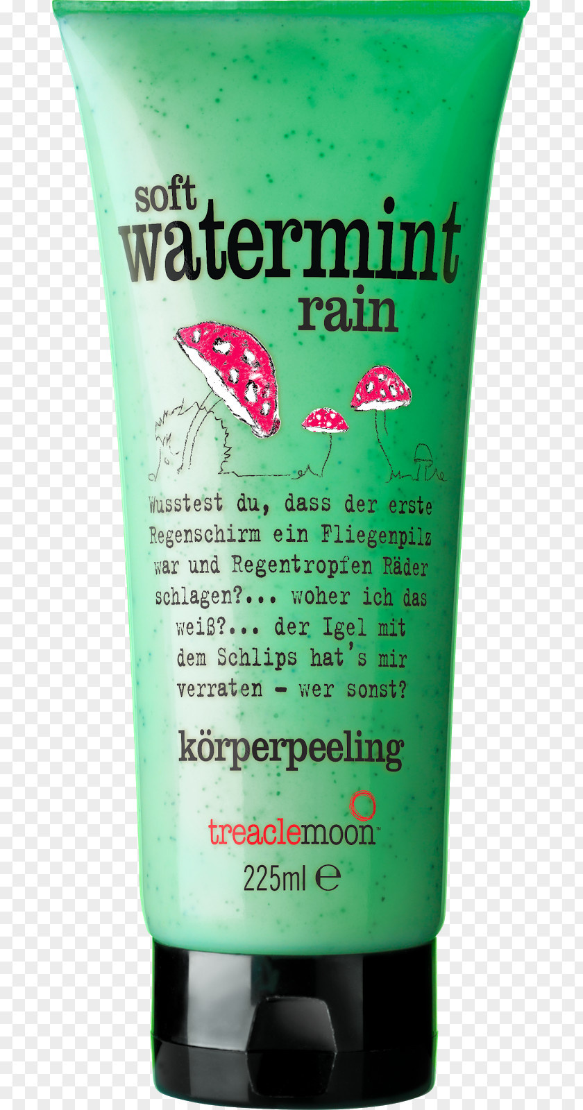 Treacle Cream Exfoliation Lotion Shower Gel Water Mint PNG