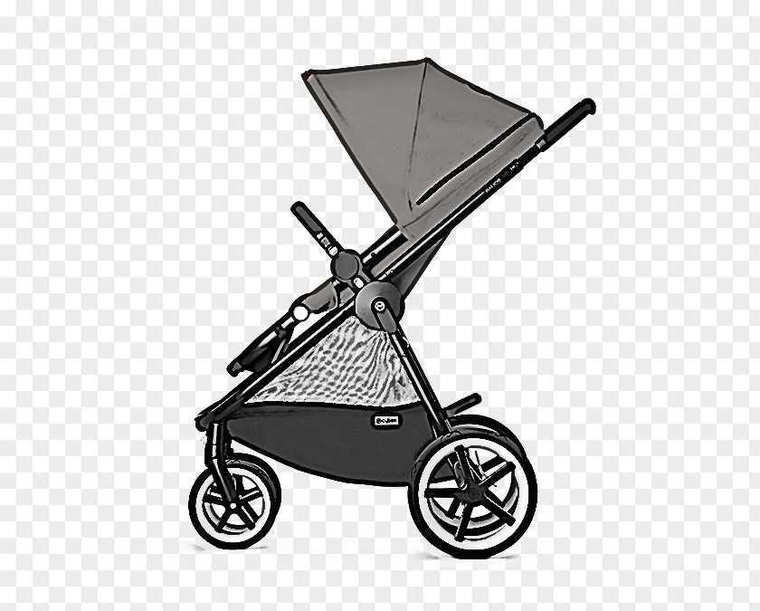 Wheel Vehicle Baby Carriage Products PNG
