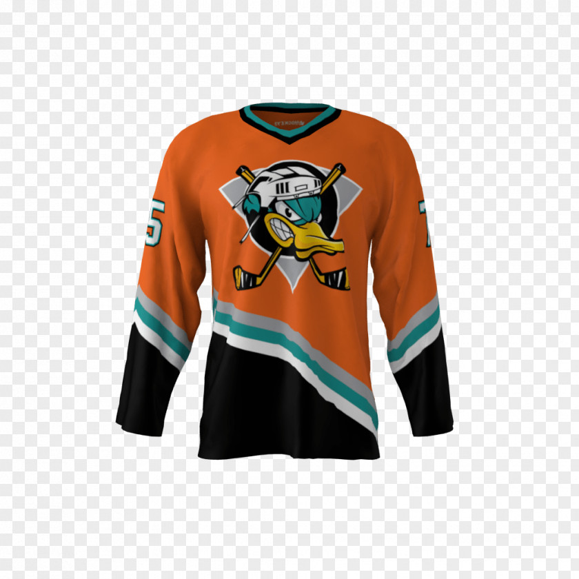 Hockey Anaheim Ducks T-shirt Jersey National League Clothing PNG