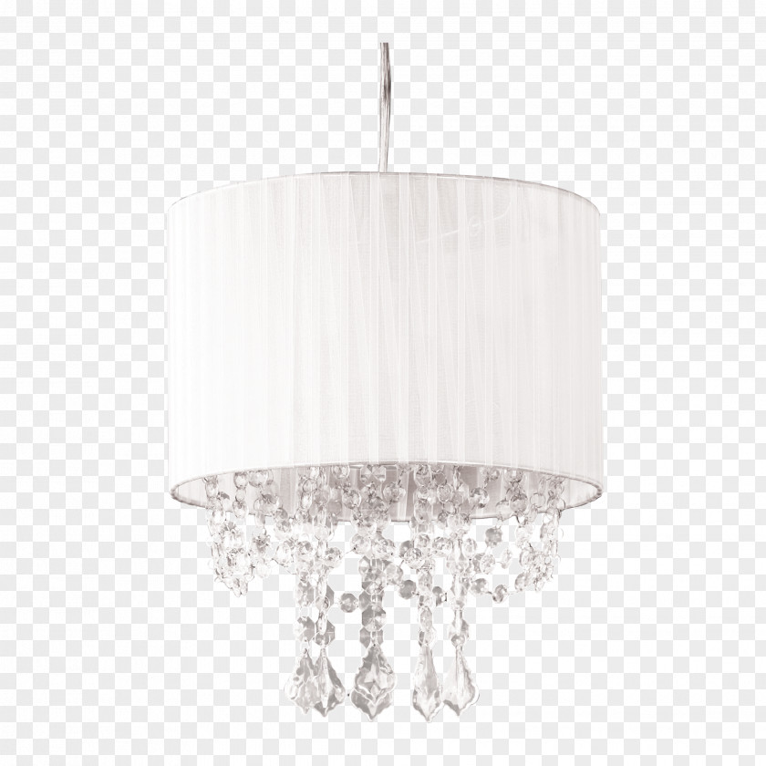 Light Chandelier White Shade Charms & Pendants PNG