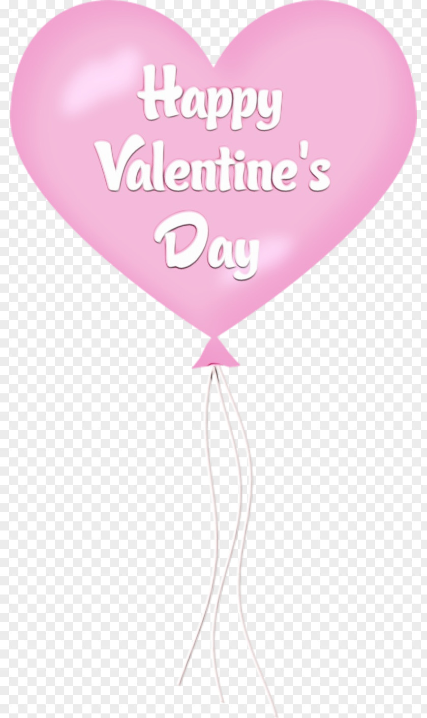 Magenta Party Supply Happy Valentines Day PNG
