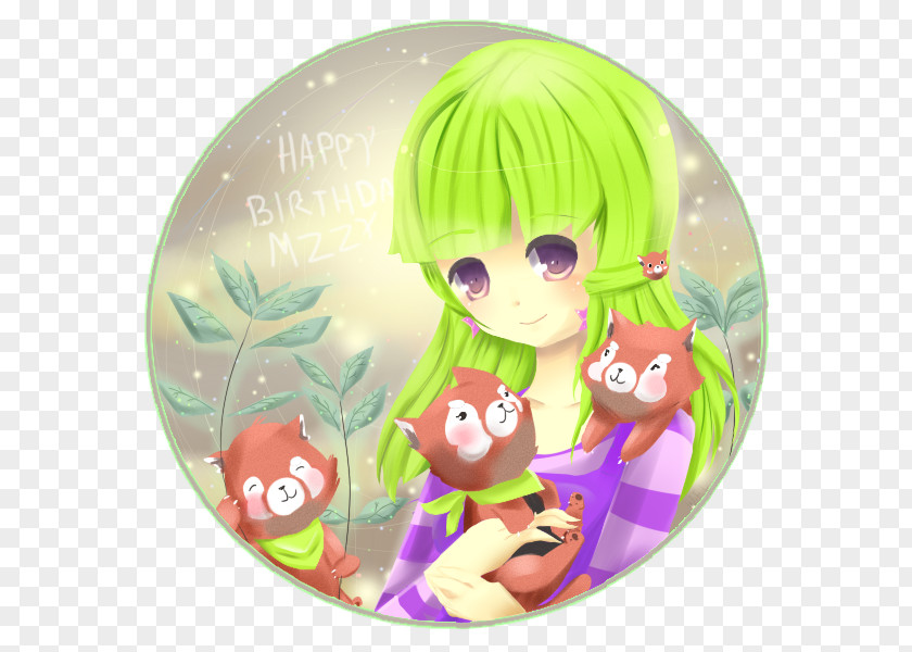 White Happy Birthday Christmas Ornament Character Animated Cartoon PNG