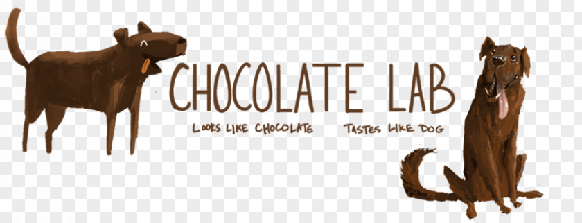 Chocolate Lab Dog Logo Brand Snout Font PNG