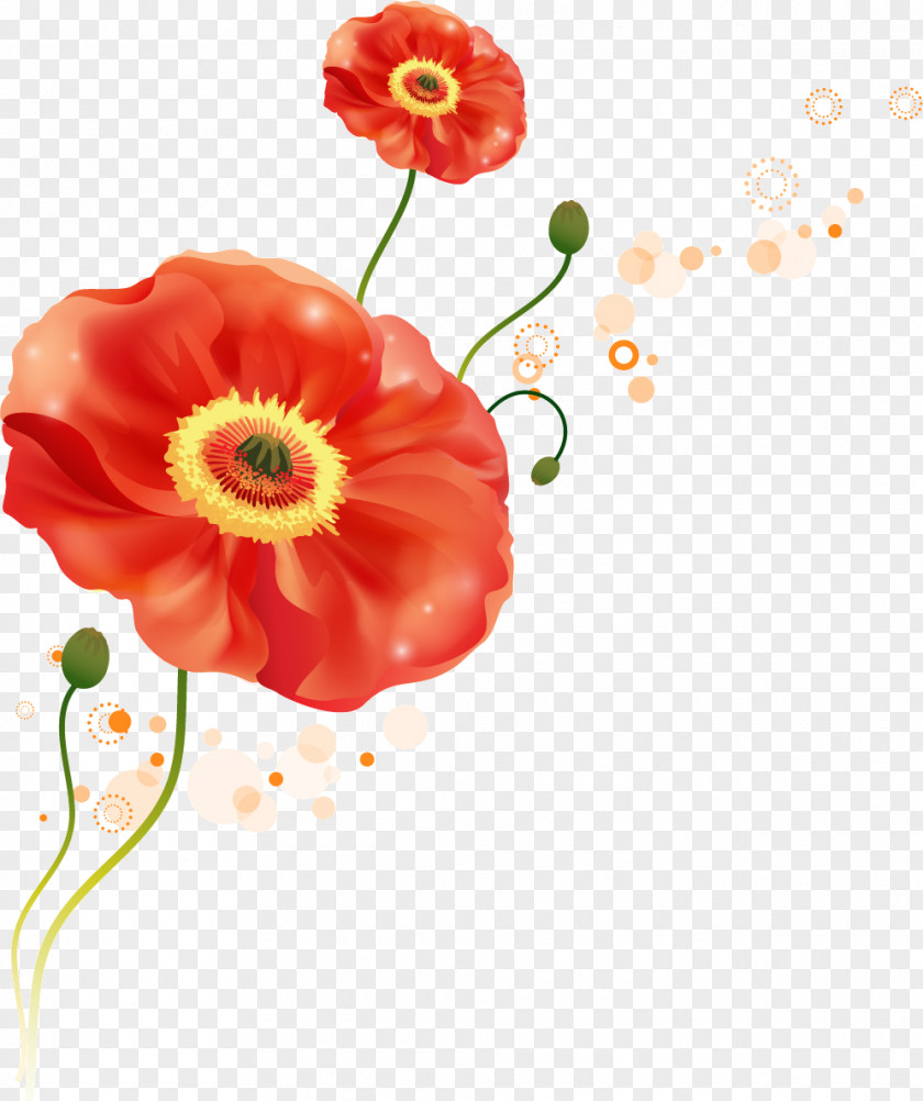 Flower Sticker Mural Wall Decal Decorative Arts PNG