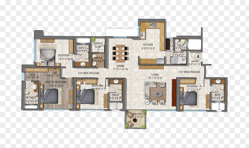 House Auris Serenity Floor Plan PNG
