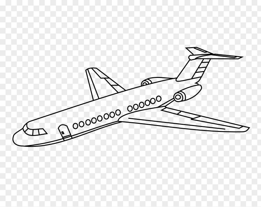 Airplane Jet Aircraft Business Clip Art PNG