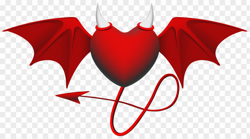 Devil Heart Clipart Image Clip Art PNG