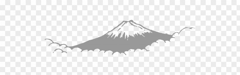 Japanese Ink Landscape Mount Fuji Melonpan Computer Font Text PNG